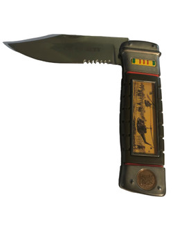 FRANKLIN MINT VIETNAM WAR UH-1B HUEY COLLECTORS KNIFE FREE SHIPPING.ACTUAL KNIFE PHOTO! FRANKLIN MINT VIETNAM WAR UH-1B HUEY COLLECTORS KNIFE FREE SHIPPING.ACTUAL KNIFE PHOTO!