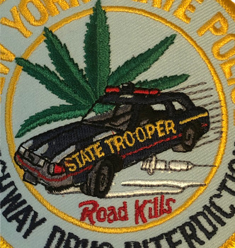NEW YORK STATE POLICE NY HIGHWAY DRUG INTERDICTION  PATCH FREE SHIPPING! 