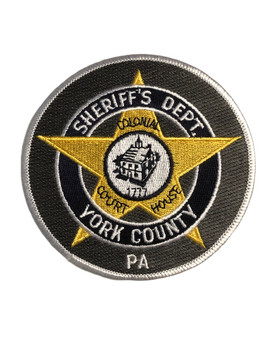 YORK CTY SHERIFF PA POLICE PATCH YORK CTY SHERIFF PA POLICE PATCH