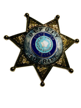 TEXAS DEPUTY SHERIFF STAR BADGE TEXAS DEPUTY SHERIFF STAR BADGE