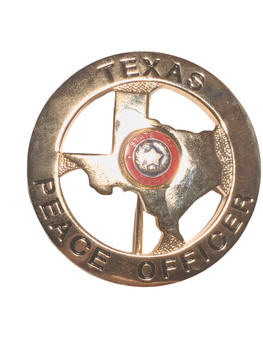 TEXAS PEACE OFFICER BADGE STATE OUTLINE TEXAS PEACE OFFICER BADGE STATE OUTLINE