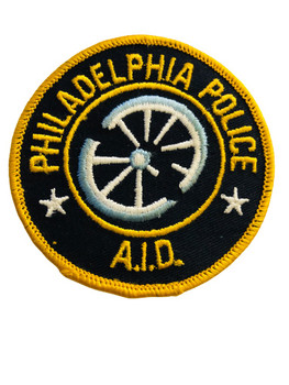 PHILADELPHIA POLICE AID  PATCH
