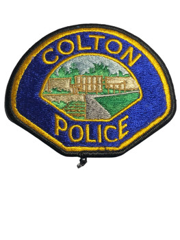 COLTON POLICE CA PATCH 