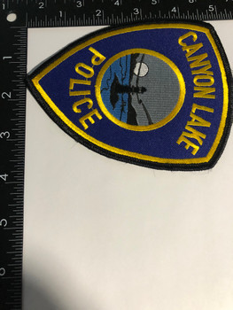 CANYON LAKE POLICE CA PATCH 