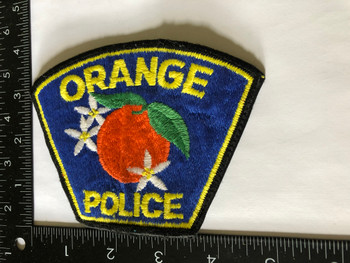 ORANGE  POLICE CA PATCH 