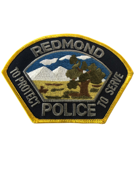 REDMOND POLICE CA PATCH REDMOND POLICE CA PATCH