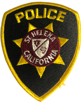 ST.HELENA  POLICE CA PATCH 