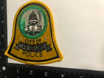 SAN BRUNO POLICE CA PATCH 