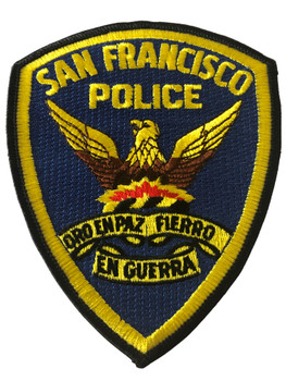 SAN FRANCISCO POLICE CA PATCH SAN FRANCISCO POLICE CA PATCH