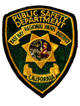 EAST BAY PARK  CA PUBLIC SAFETY POLCE PATCH