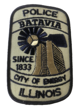 BATAVIA  POLICE IL PATCH 