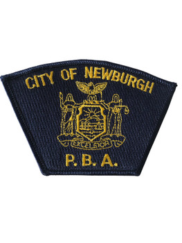 NEWBURGH NY POLICE PBA PATCH