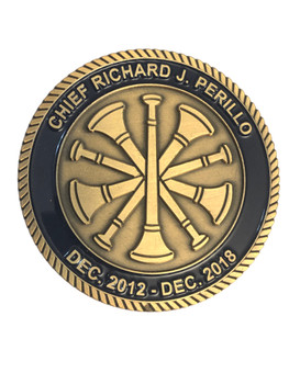 CHRISTIANA FIRE DEPT DE CHALLENGE COIN CHRISTIANA FIRE DEPT DE CHALLENGE COIN