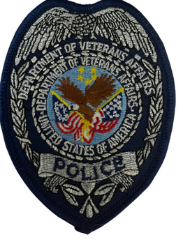 DEPT. OF VETERANS AFFAIRS POLICE BADGE PATCH