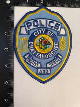 CHATTAHOOCHEE POLICE PATCH FREE SHIPPING! 