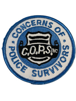 CONCERNS OF POLICE SURVIVORS COPS  PATCH FREE SHIPPING!  