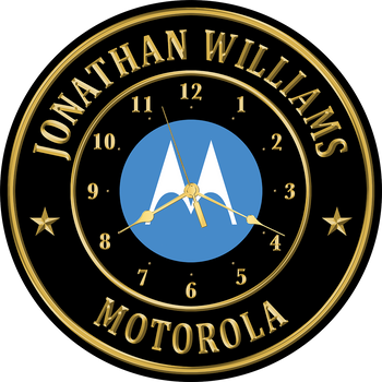 Motorola 15" CLOCK