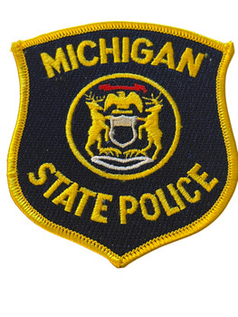 MICHIGAN STATE POLICE  PATCH