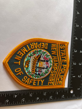 STATE POLICE NEW HAMPSHIRE DEPT. OF SAFETY PATCH