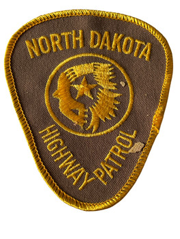 NORTH DAKOTA HIGHWAY PATROL PATCH NORTH DAKOTA HIGHWAY PATROL PATCH