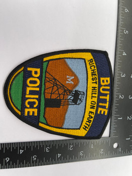 BUTTE POLICE MT PATCH
