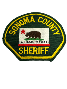 SONOMA COUNTY SHERIFF CA PATCH