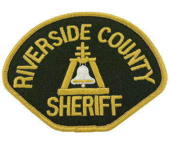 RIVERSIDE COUNTY SHERIFF CA PATCH