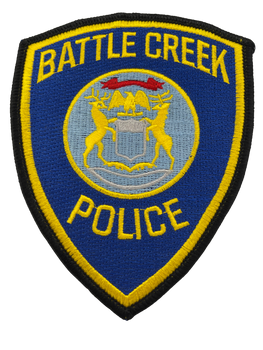 BATTLE CREEK POLICE MI PATCH