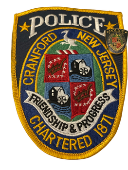 CRANFORD POLICE NJ PATCH & PIN