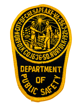 CHESAPEAKE DEPT. OF PUBLIC SAFETY VA PATCH