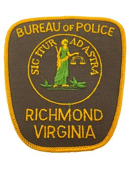 RICHMOND BUREAU OF POLICE VA PATCH