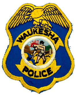 WAUKESHA POLICE WI PATCH