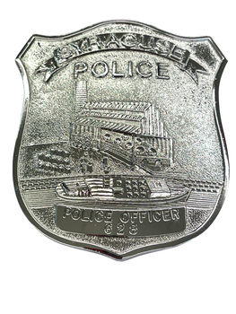 SYRACUSE NY POLICE OFFICER 150TH ANNIV BADGE 1998
