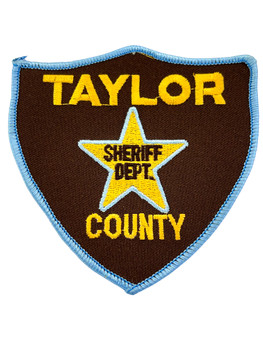 TAYLOR COUNTY SHERIFF TX PATCH 