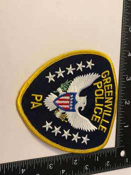 GREENVILLE POLICE PA PATCH