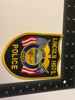 LINCOLN HEIGHTS OH POLICE BADGE PATCH FREE SHIPPING! 