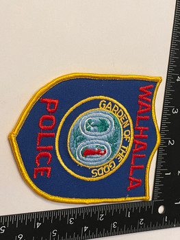 WALHALLA  POLICE SC PATCH