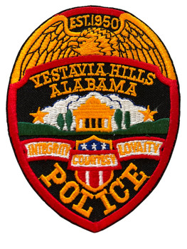 YESTAVIA HILLS POLICE AL PATCH