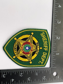 WILLACY COUNTY SHERIFF TX LASER CUT PATCH