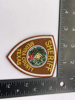 MEDINA COUNTY SHERIFF TX LASER CUT PATCH