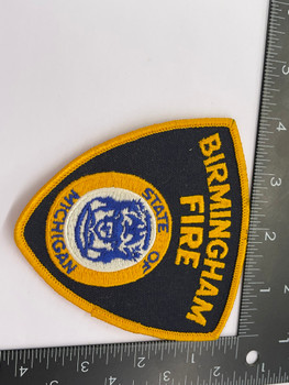 BIRMINGHAM FIRE DEPARTMENT MI PATCH