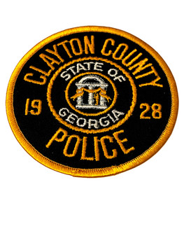 CLAYTON COUNTY POLICE GA PATCH