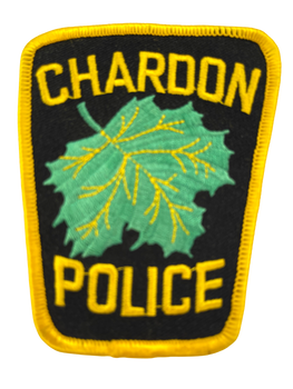 CHARDON POLICE OH PATCH