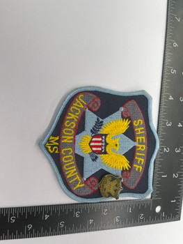 JACKSON COUNTY SHERIFF MS PATCH & PIN