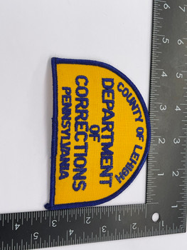 LEHIGH COUNTY CORRECTIONS PA PATCH