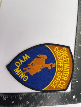 SWEETWATER COUNTY SHERIFF WY PATCH SWEETWATER COUNTY SHERIFF WY PATCH