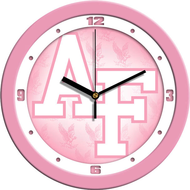 Air Force Falcons - Pink Team Wall Clock