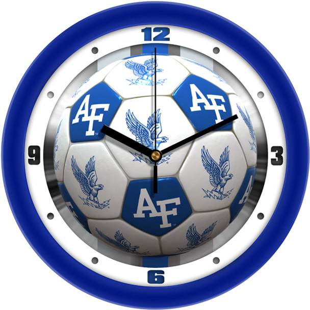 Air Force Falcons- Soccer Team Wall Clock
