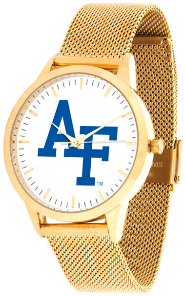 Air Force Academy Falcons - Mesh Statement Watch - Gold Band