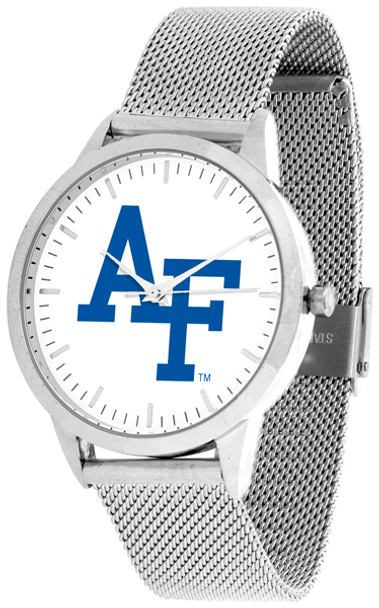 Air Force Academy Falcons - Mesh Statement Watch - Silver Band